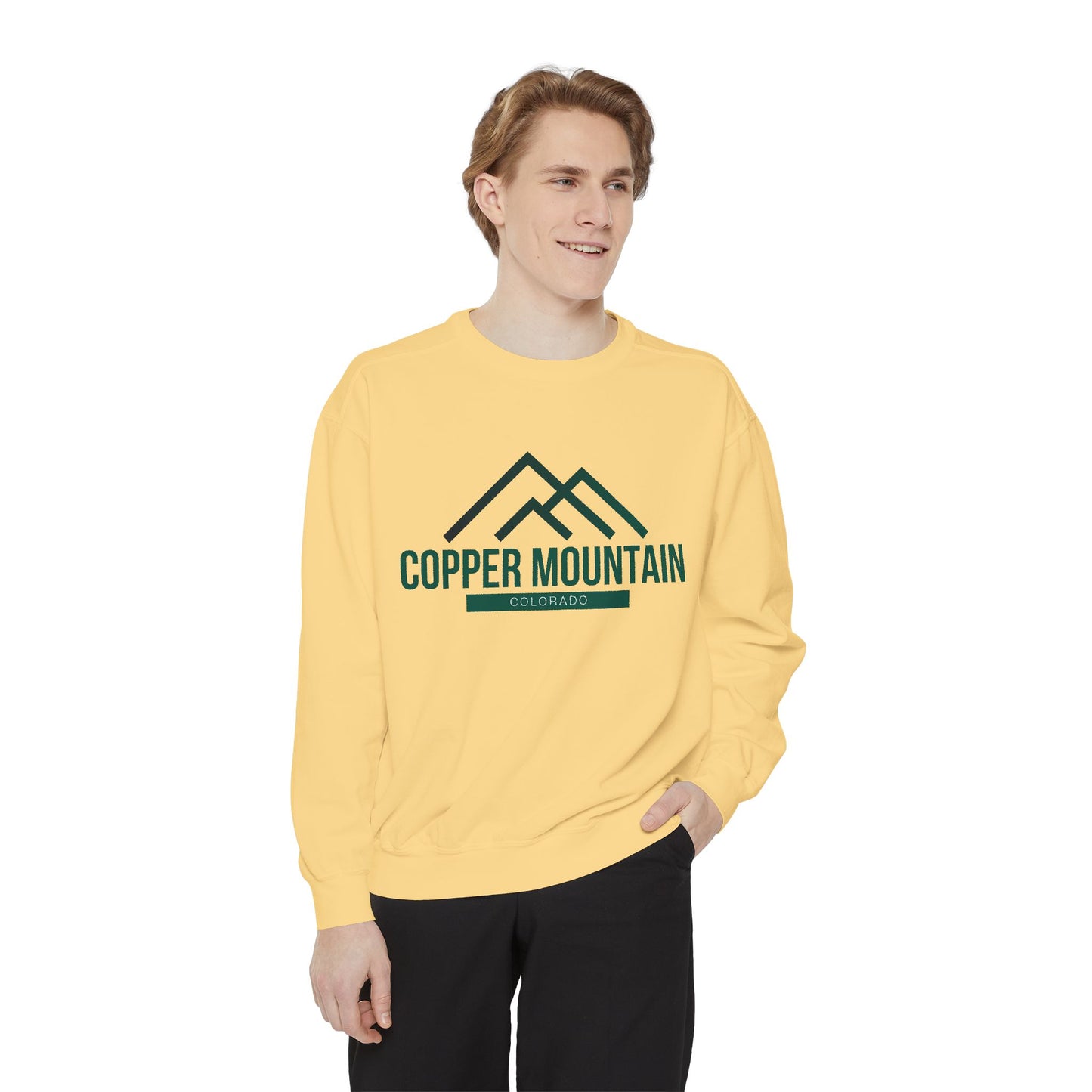 Copper Mountain Unisex Sweatshirt, Cozy, Perfect Autumn Gift, Relaxed Style for All