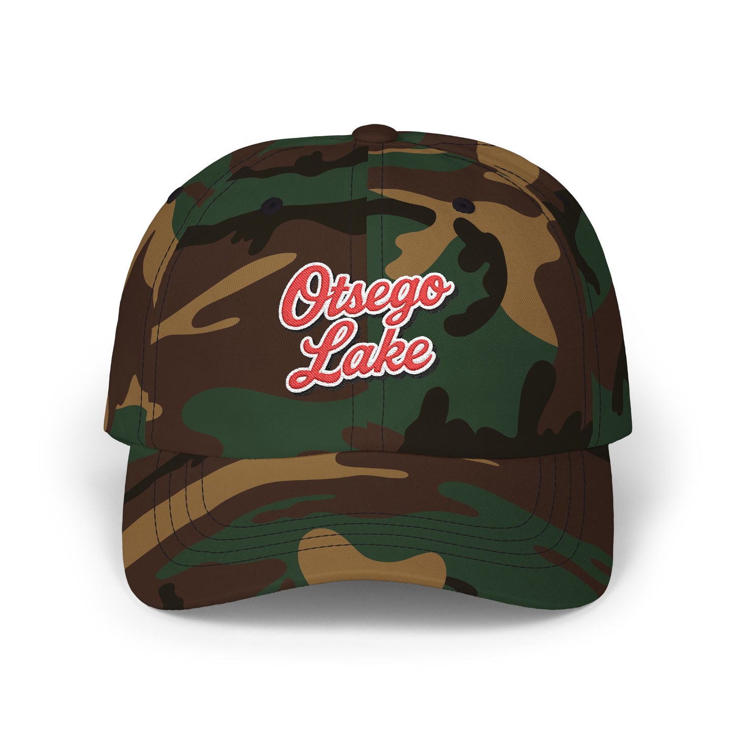 Otsego Lake Stylish Dad Cap, Casual Summer Hat, Outdoor Accessory, Gift for Father's Day, Boating Trip Gear, Everyday Wear