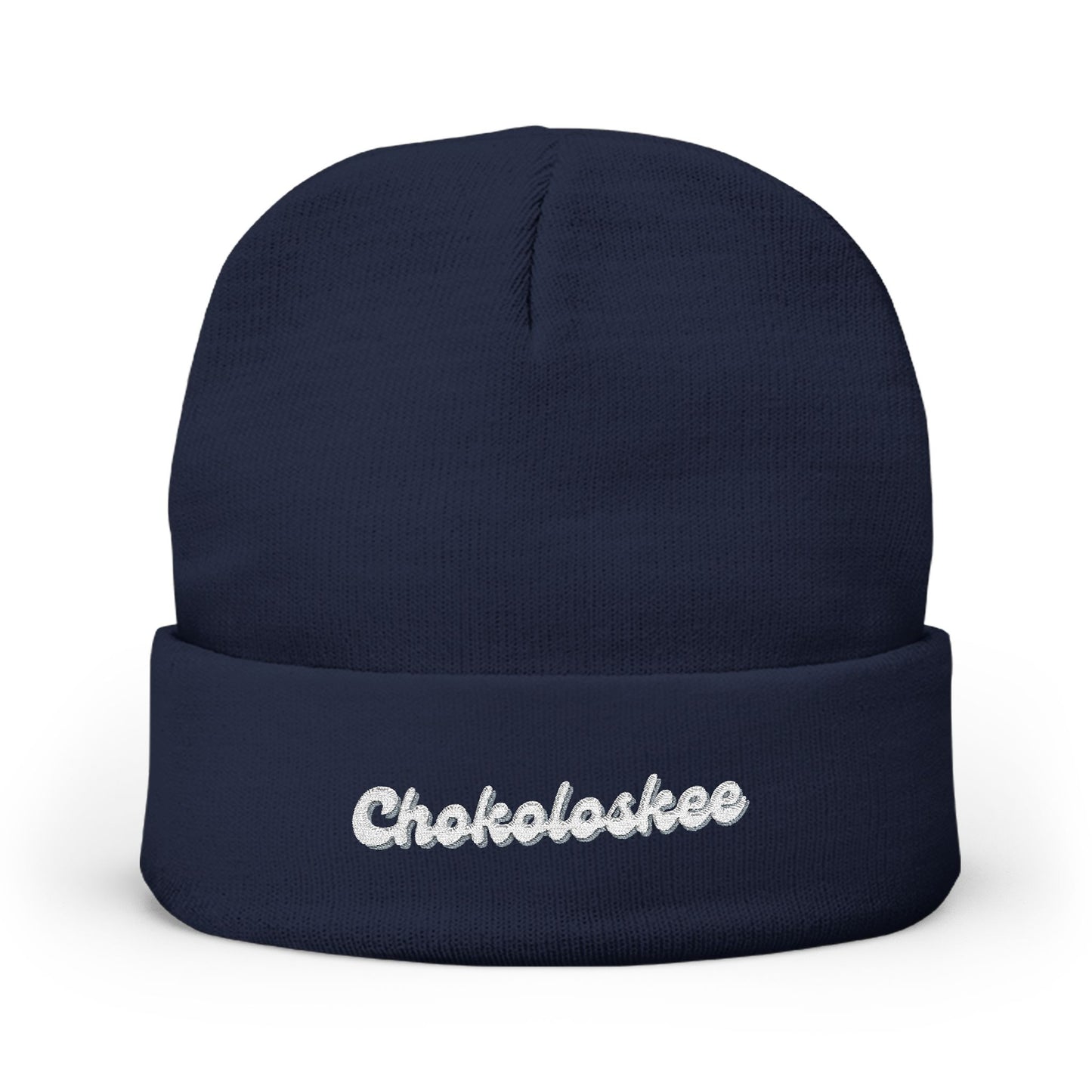 Chokoloskee Cozy Embroidered Knit Beanie | Winter Hat, Casual Fashion Accessory, Gift for Him/Her, Cozy Style, Outdoor Wear