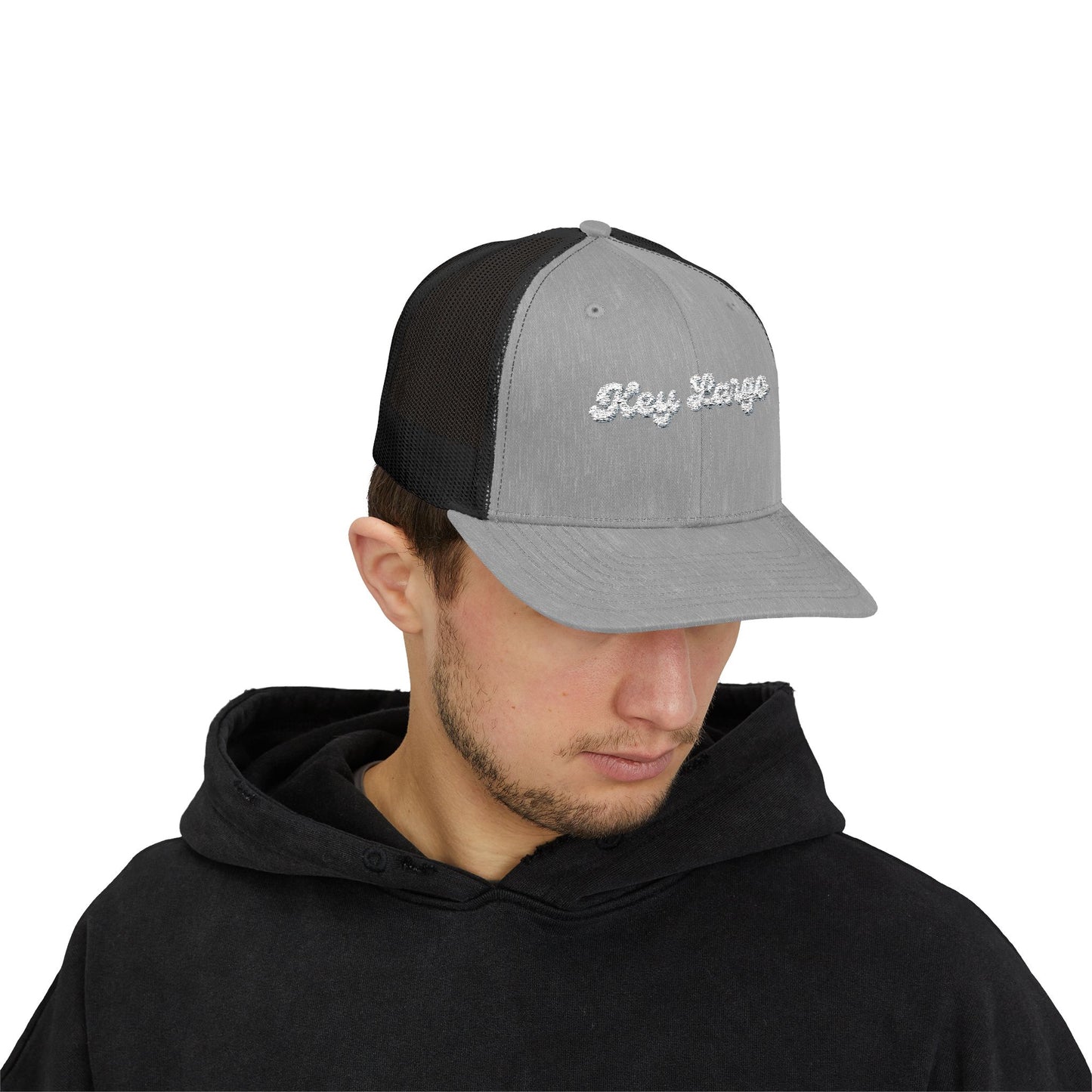 Key Largo Sparkly Trucker Cap with Rhinestone 'Ballin' Style' Design | Trendy Snapback Hat for Fashion Lovers, Unisex Gift for Holidays
