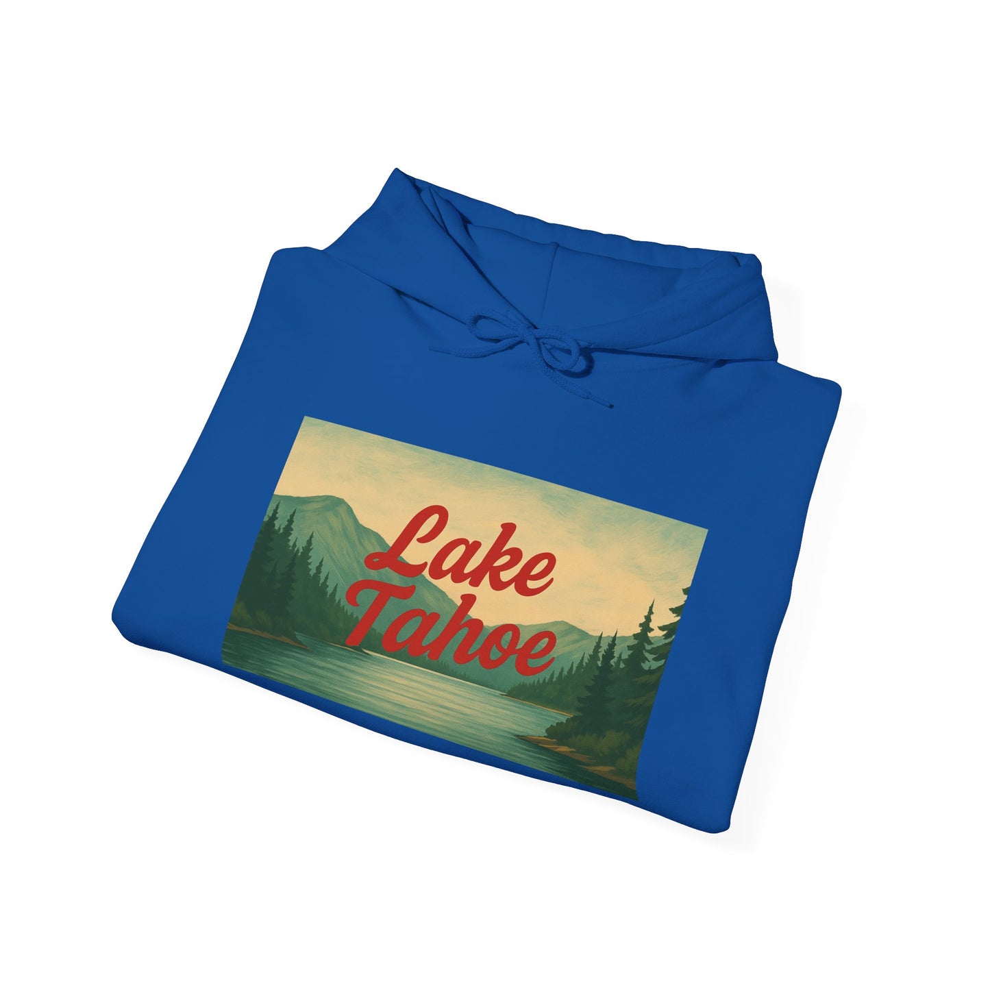 Lake Tahoe Hoodie, Cozy Casual Wear, Unisex Sweatshirt, Lake Lover Gift, Outdoor Adventure Apparel, Summer Retreat Fashion