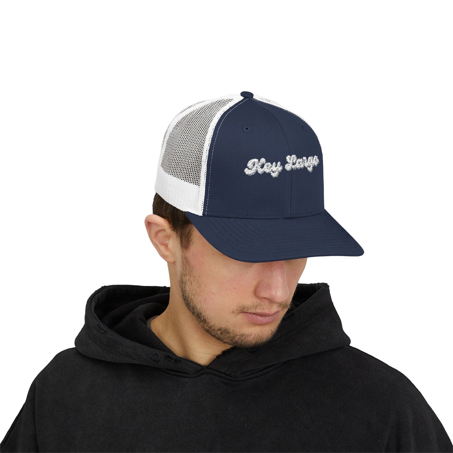 Key Largo Sparkly Trucker Cap with Rhinestone 'Ballin' Style' Design | Trendy Snapback Hat for Fashion Lovers, Unisex Gift for Holidays