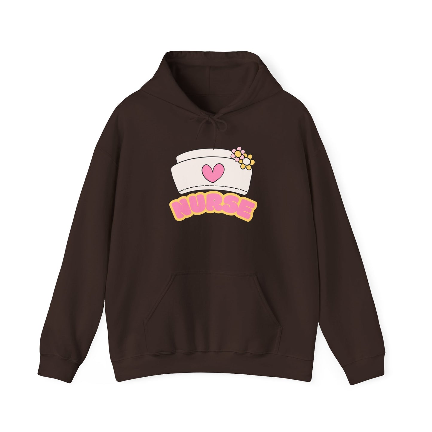 Nurse Love Hoodie | Cozy Unisex Sweatshirt, Gift for Healthcare Workers, Comfortable Nursing Apparel, Medical Appreciation Clothing