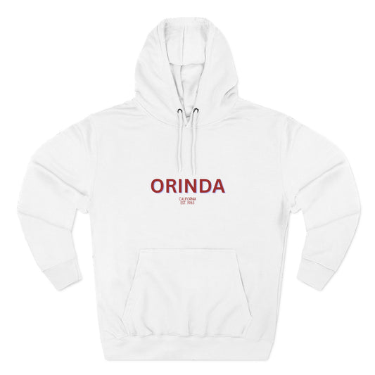 Orinda Fleece Hoodie, Casual Sweatshirt, Cozy Layering Piece, Perfect Gift for All Occasions, Stylish Streetwear