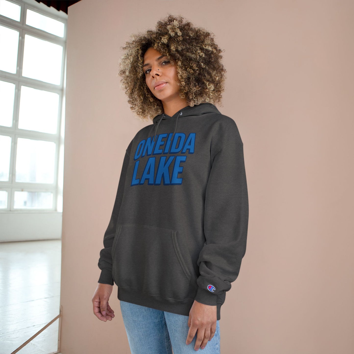 Oneida Lake Cozy Hoodie, Perfect for Outdoor Adventures, Lake Days, Gifts for Nature Lovers, Comfortable Sweatshirt