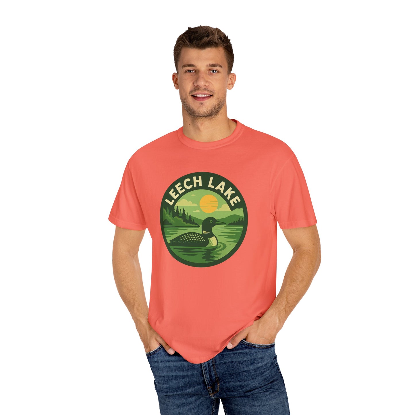 Leech Lake Unisex Garment-Dyed T-shirt