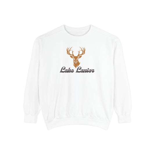 Cozy Lake Lanier Sweatshirt, Comfortable Unisex Sweatshirt for Nature Lovers, Gift for Outdoorsy Friends, Campfire Collection
