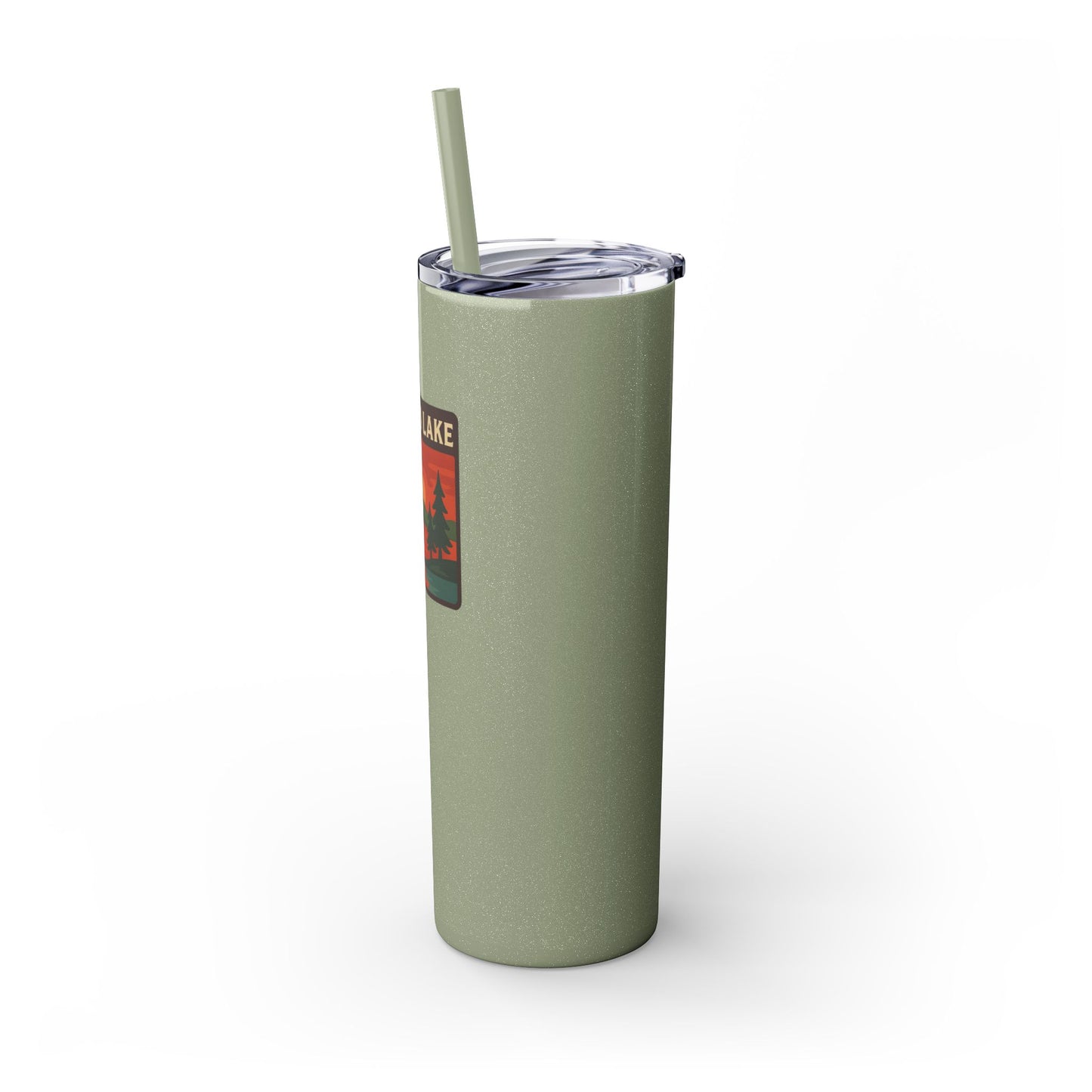 Oneida Lake Skinny Tumbler - 20oz Travel Mug, Eco-Friendly Drinkware for Adventurers, Ideal for Camping, Picnics, and Daily Hydration