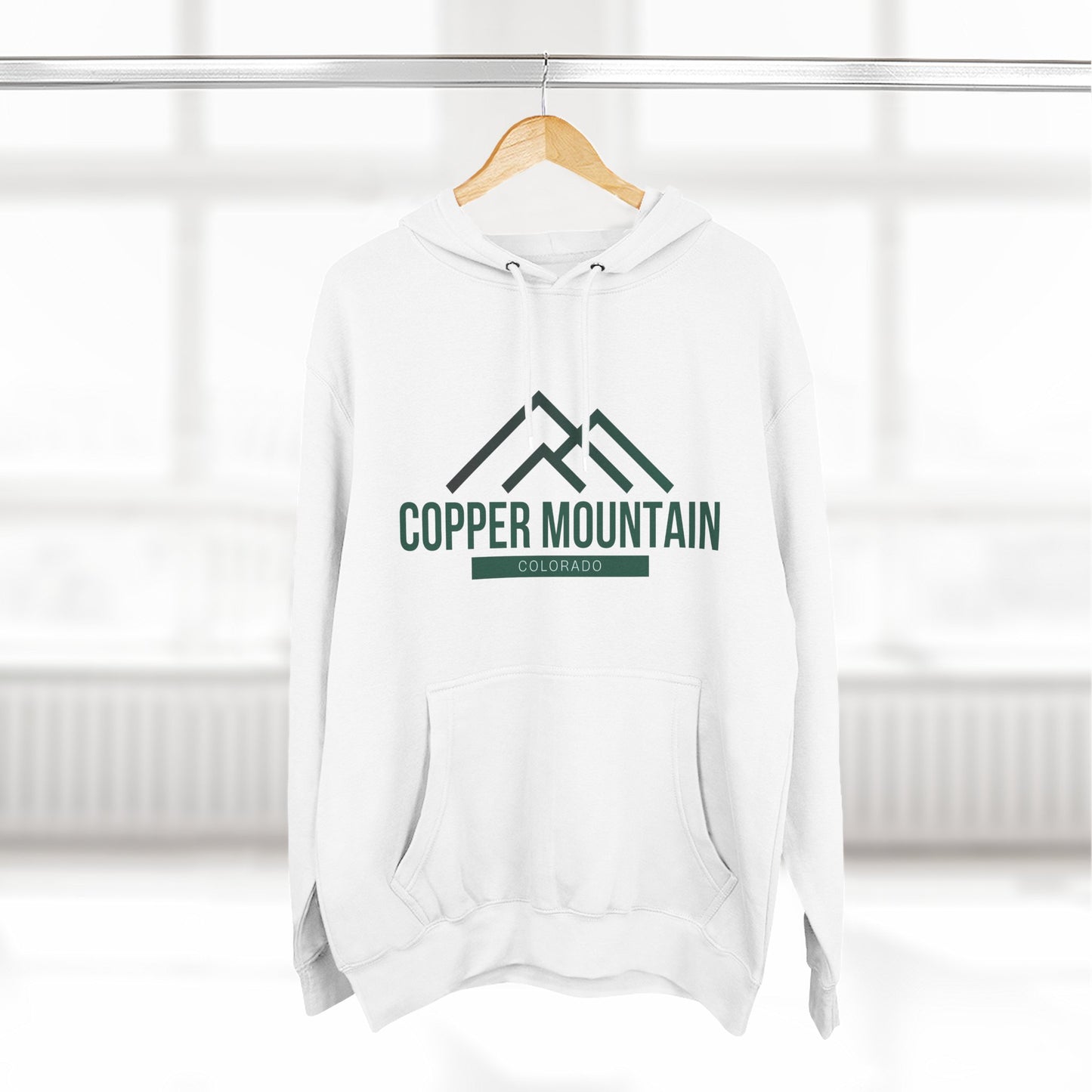 Copper Mountain Vibes Hoodie with Design, Perfect for Autumn Lovers, Comfortable and Stylish, Great Gift for Vacations