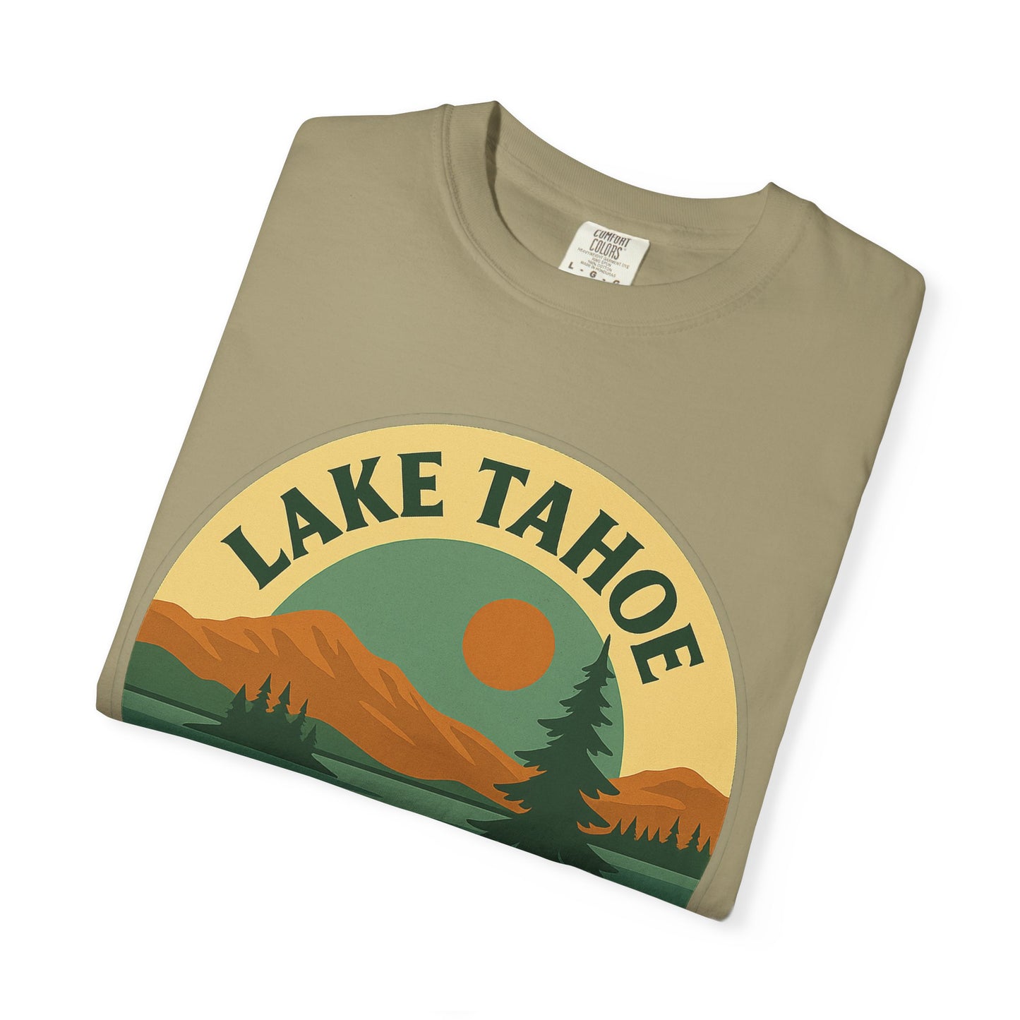 Lake Tahoe Unisex Garment-Dyed T-shirt