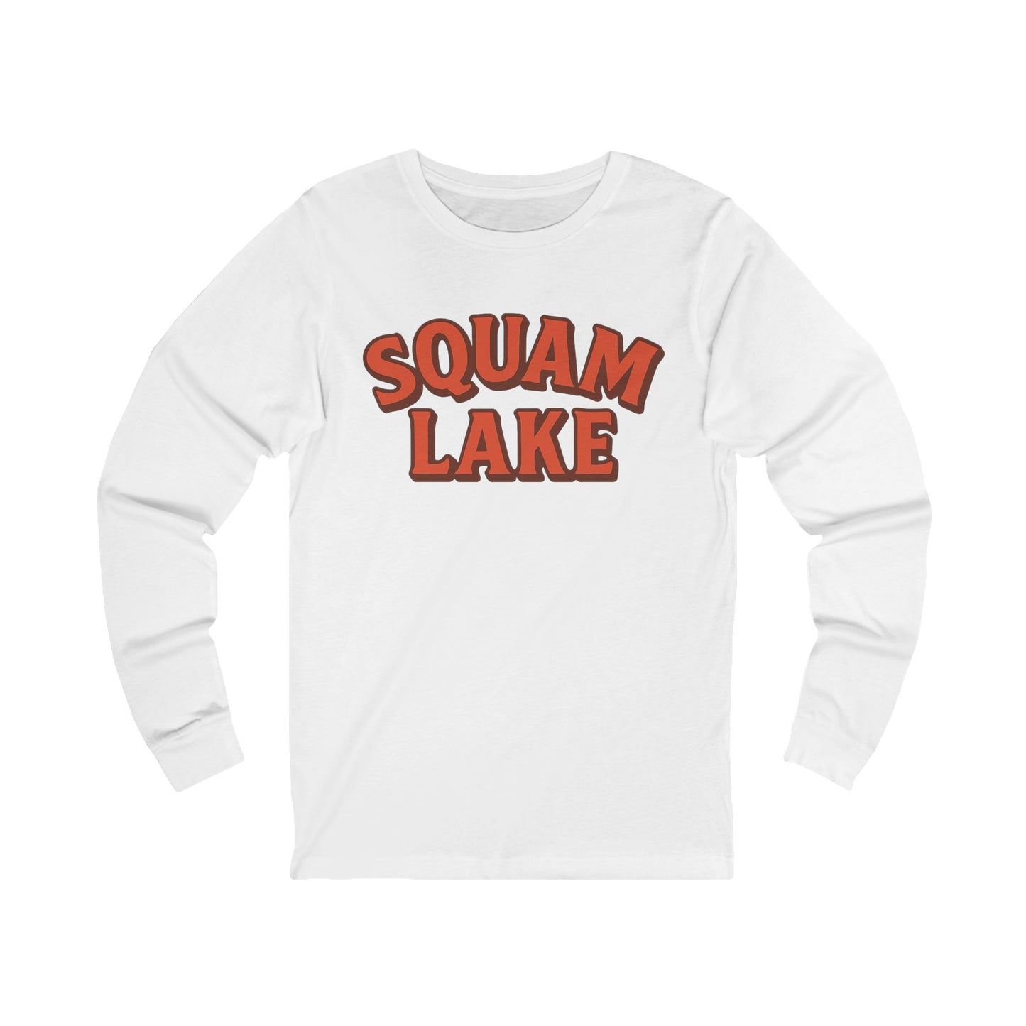 Squam Lake Long Sleeve Tee, Cozy Unisex Shirt for Outdoor Lovers, Perfect for Lake Days, Casual Wear, Gift Idea
