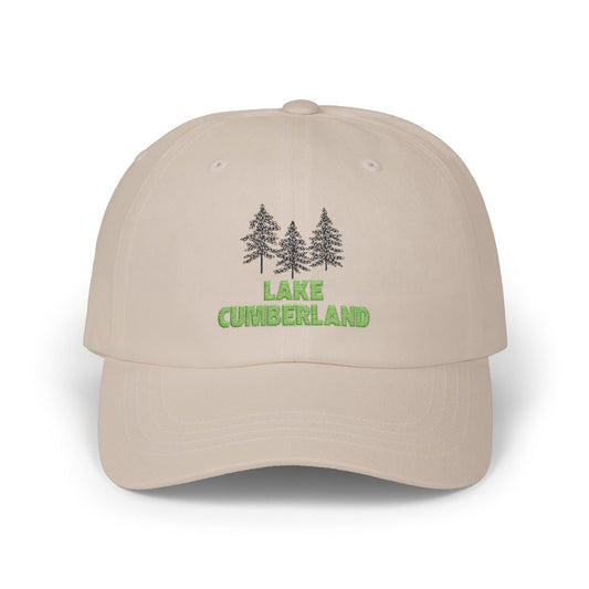 Lake Cumberland Classic Dad Cap | Adjustable Cotton Hat for Outdoors, Gifts for Dads, Camping, Fishing, Summer