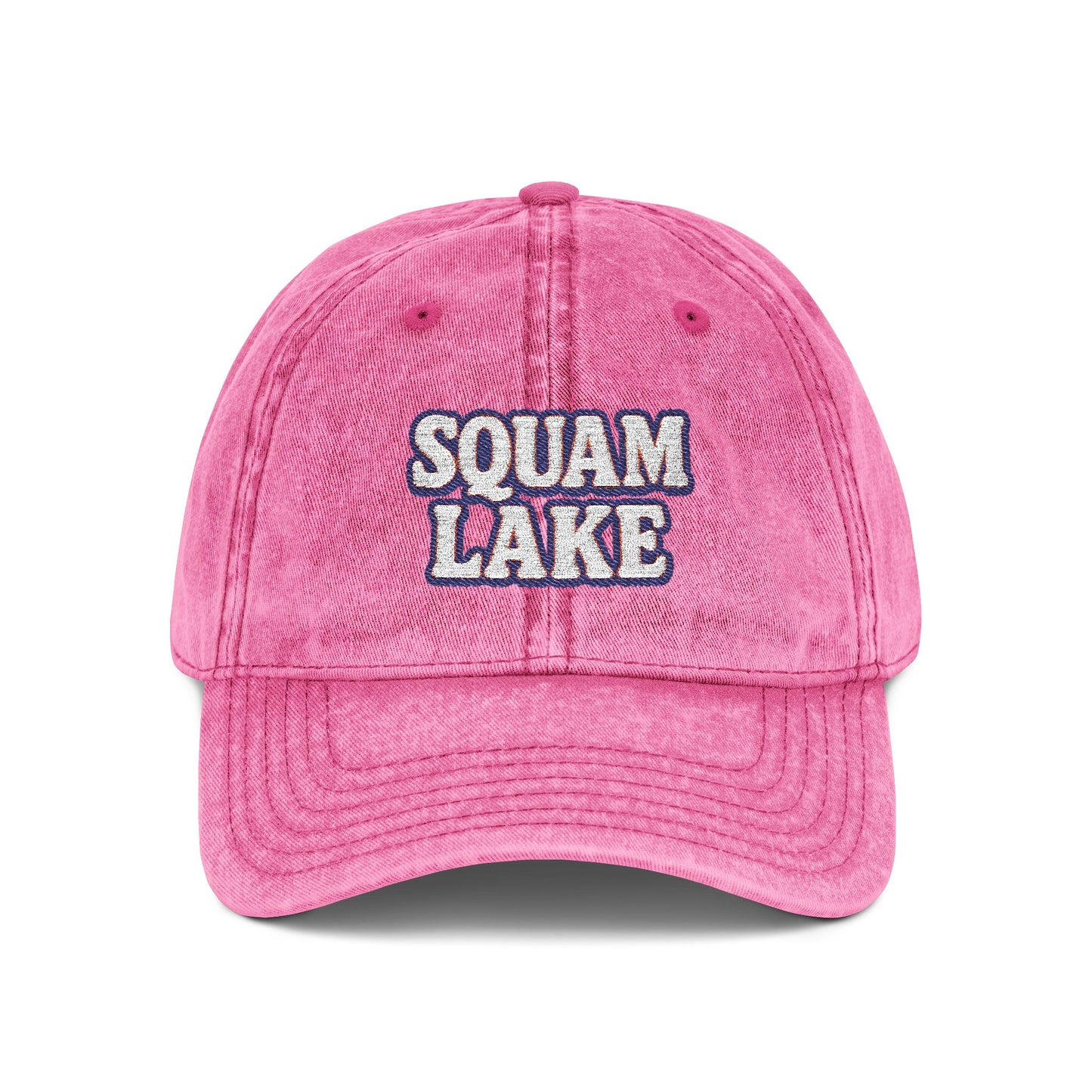 Squam Lake Vintage Cap (Embroidery)