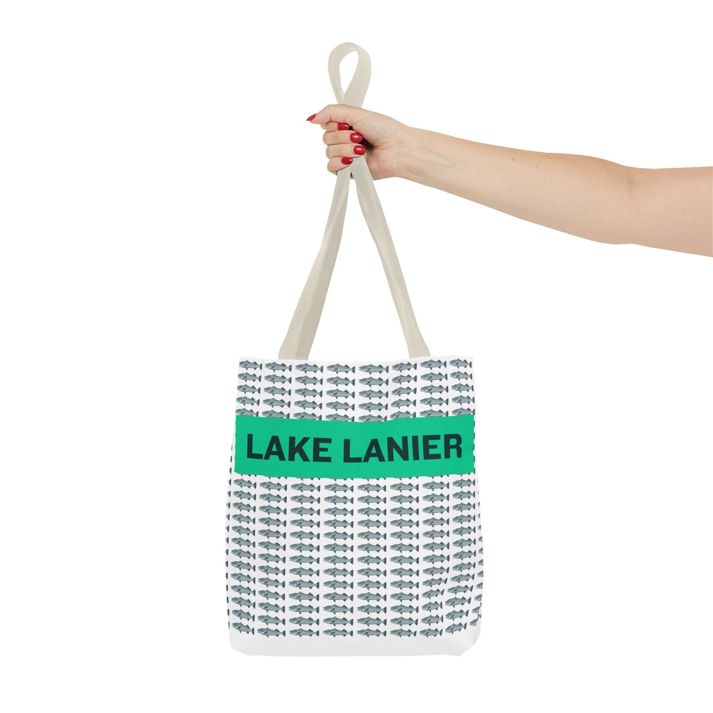 Lake Lanier Tote Bag | Stylish Beach Bag for Summer Outings, Lake Days, Eco-Friendly Shopping, Travel Tote