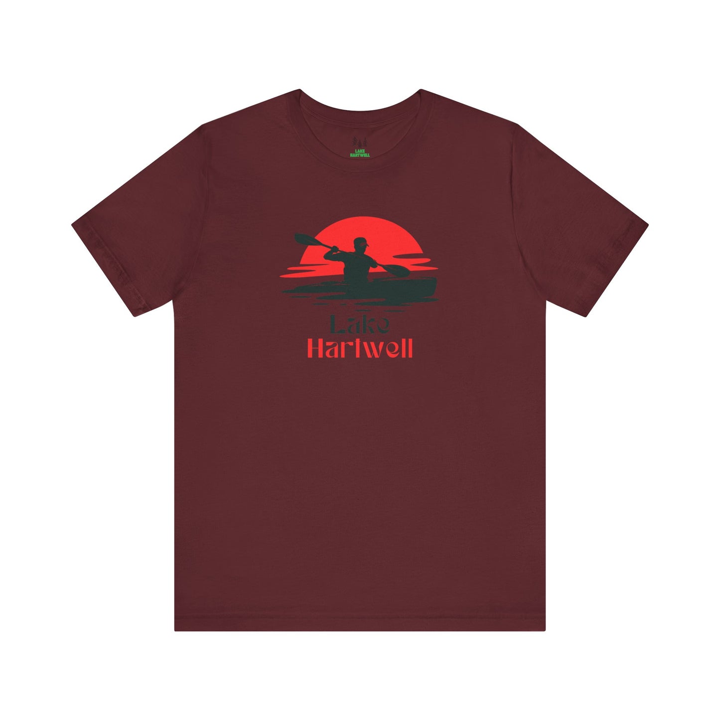 Lake Hartwell Tee - Kayaking Graphic Unisex Jersey Short Sleeve Shirt, Outdoor Adventure Gift, Summer Vibes, Lake Lover Apparel