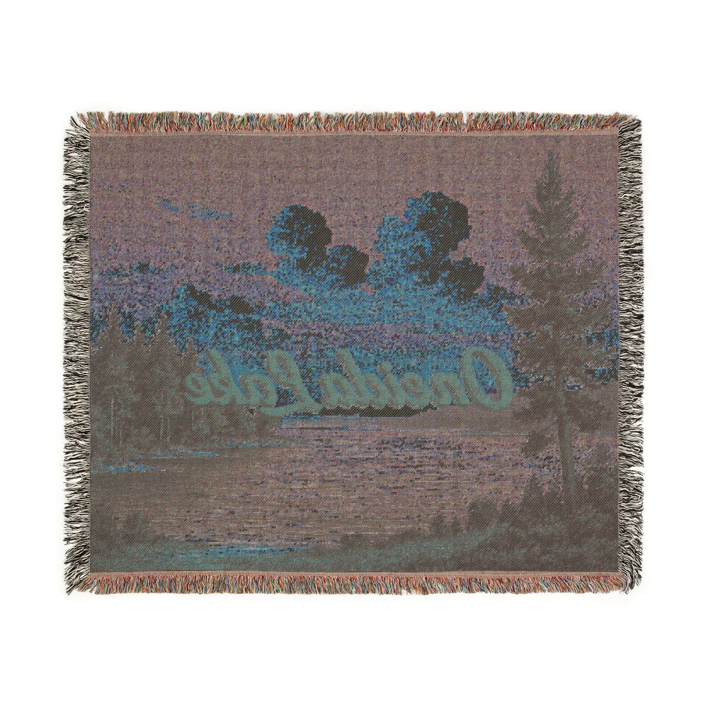Oneida Lake Woven Blanket