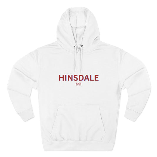 Hinsdale Fleece Hoodie, Casual Sweatshirt, Cozy Layering Piece, Perfect Gift for All Occasions, Stylish Streetwear