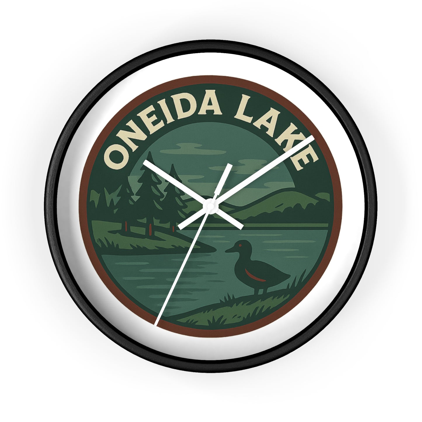 Oneida Lake Wall Clock
