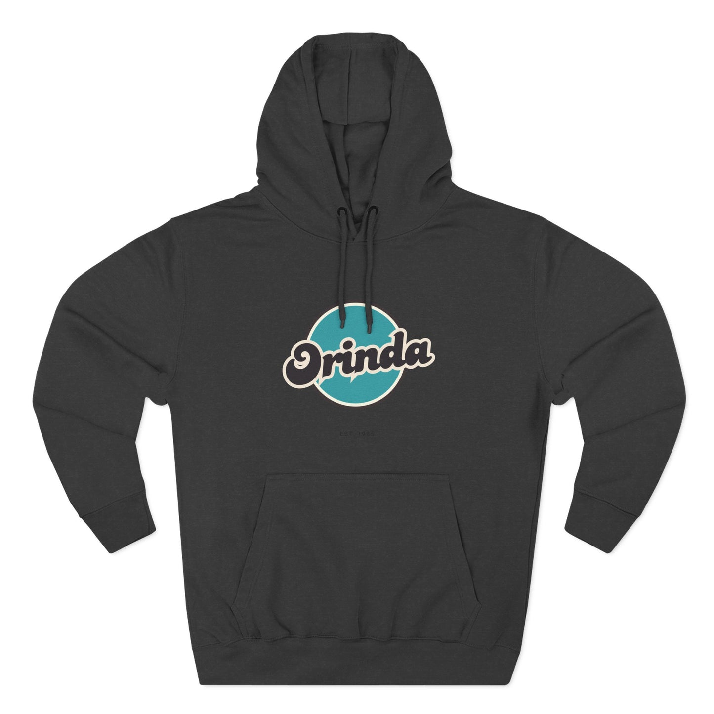 Orinda Retro Vibe Hoodie for Casual Days, Streetwear, Unisex Gift, Cozy Layering Apparel