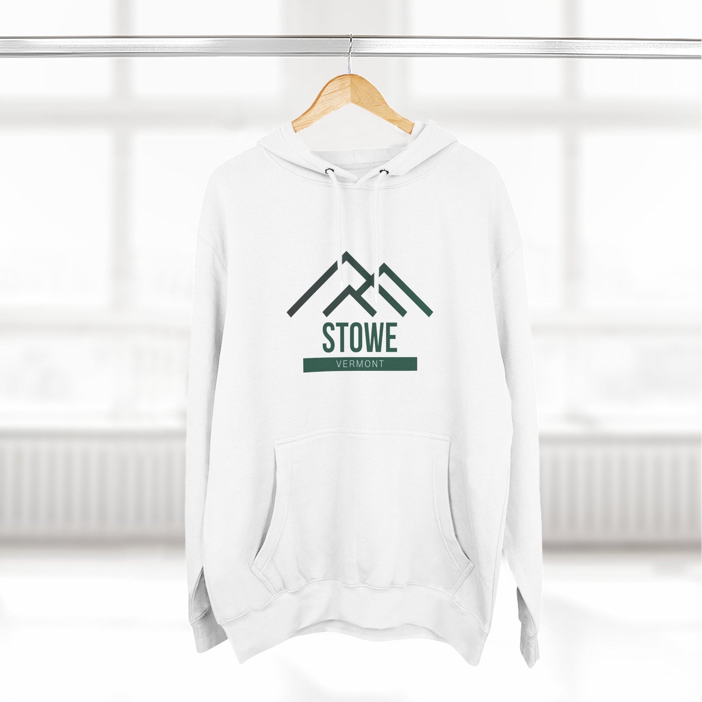 Stowe Vibes Hoodie with Design, Perfect for Autumn Lovers, Comfortable and Stylish, Great Gift for Vacations