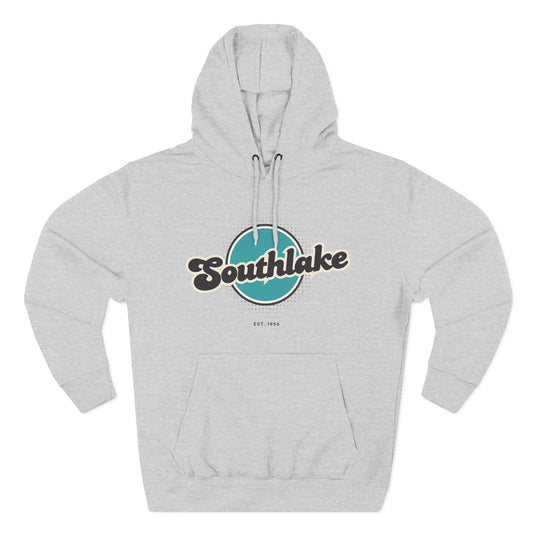 Southlake Retro Vibe Hoodie for Casual Days, Streetwear, Unisex Gift, Cozy Layering Apparel