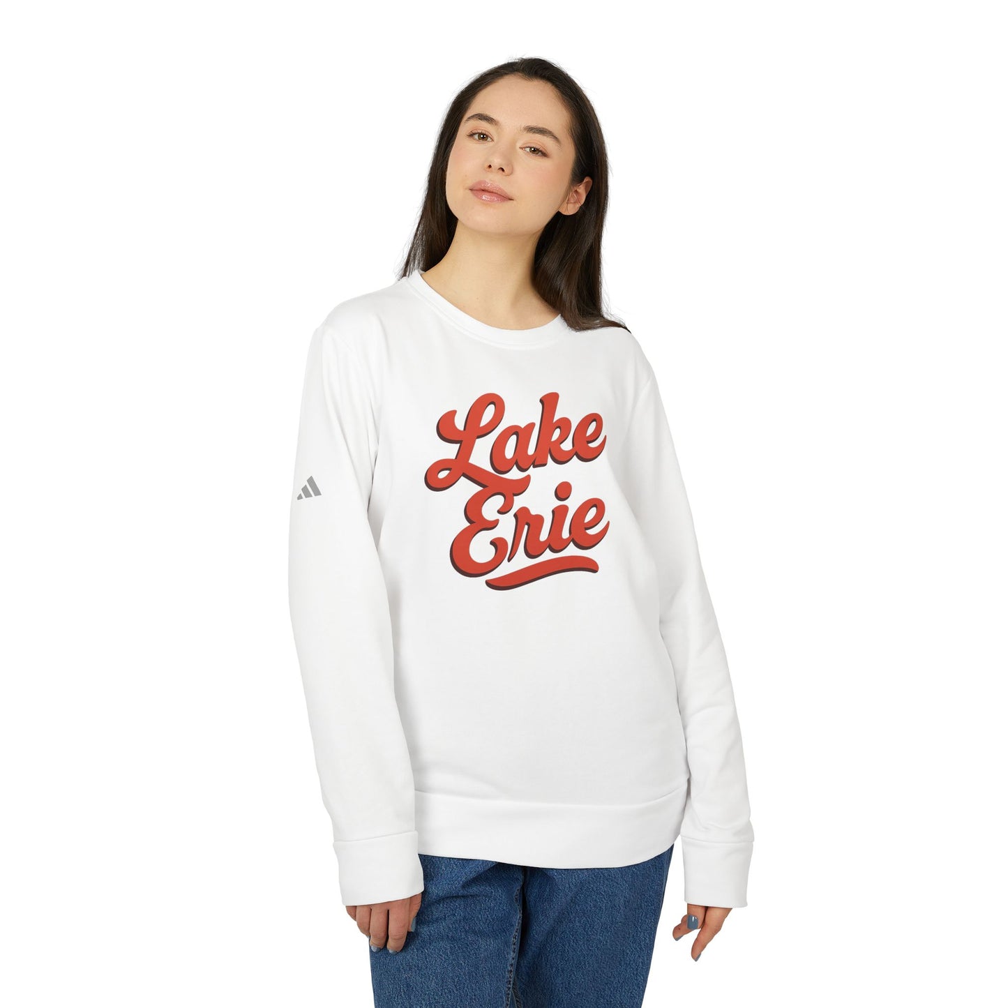 Lake Erie Adidas Unisex Fleece Crewneck Sweatshirt