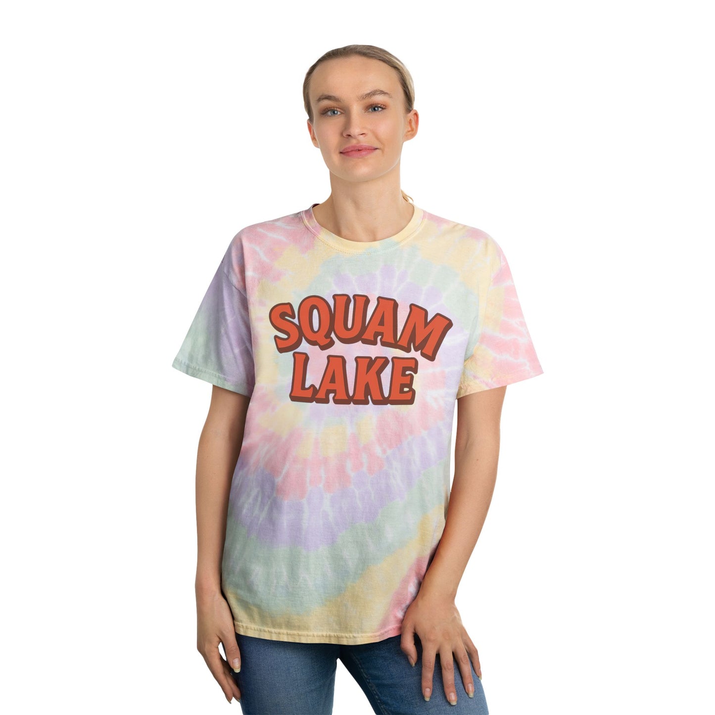 Spiral Tie-Dye Tee: Vibrant Summer Style, Casual Wear, Gifts for Lake Lovers, Festival Apparel, Retro Vibes