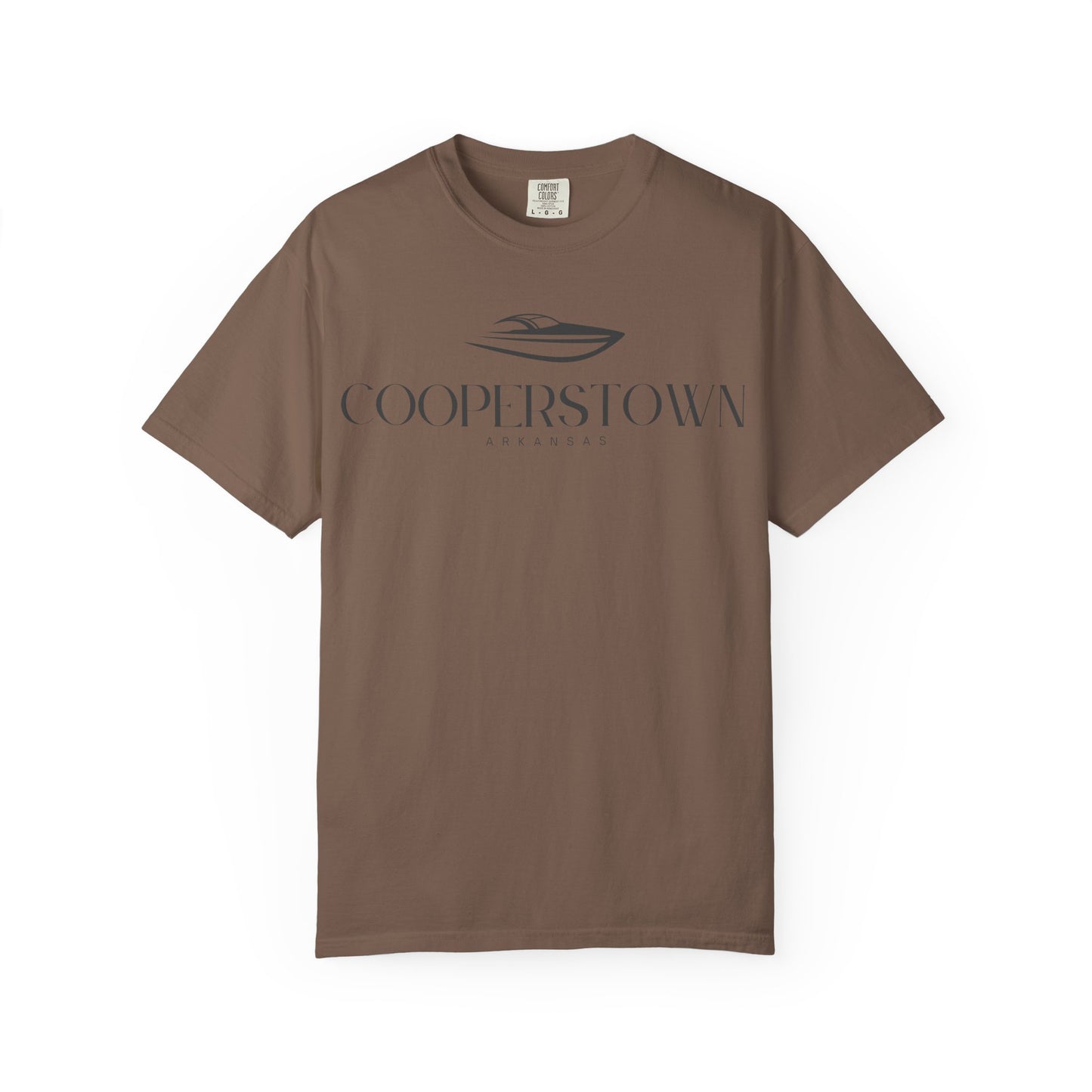 Cooperstown Chill Vibes Tee - Unisex Garment-Dyed T-shirt for Autumn Lovers, Casual Wear, Gifts for Him/Her
