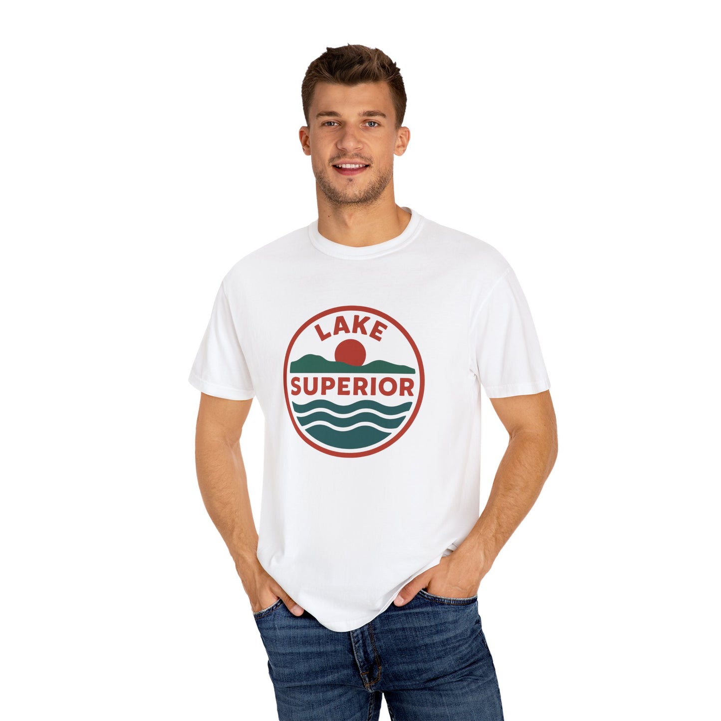 Lake Superior Unisex Garment-Dyed T-shirt