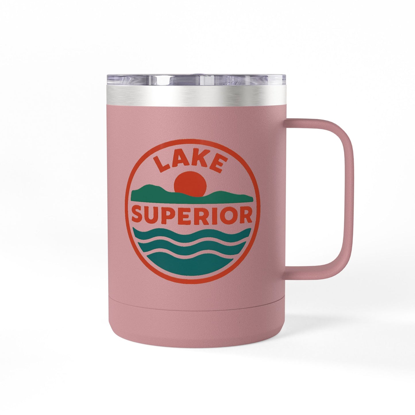 Lake Superior Coffee Mug Tumbler, 15oz