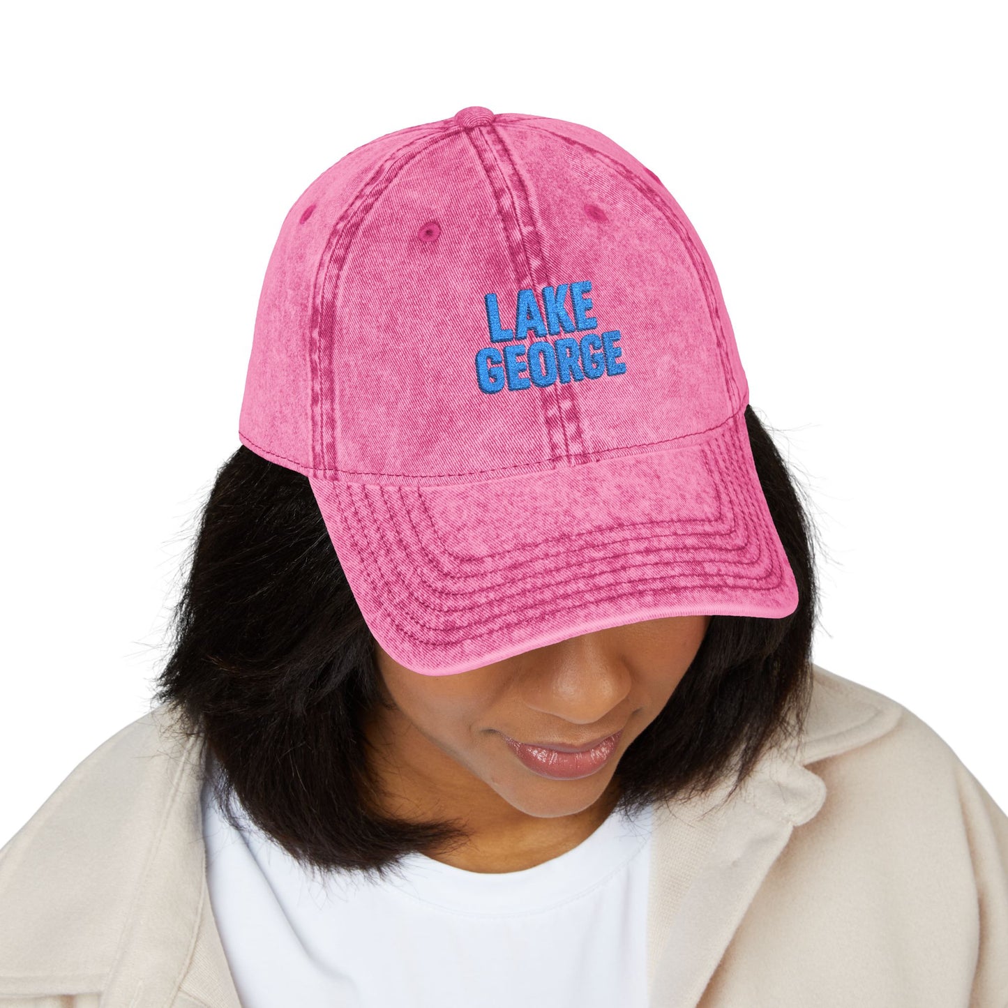 Lake George Vintage Cap (Embroidery)