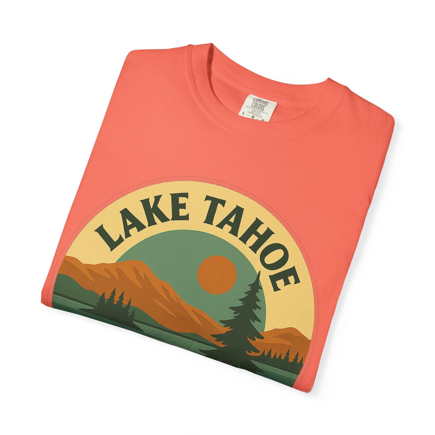 Lake Tahoe Unisex Garment-Dyed T-shirt