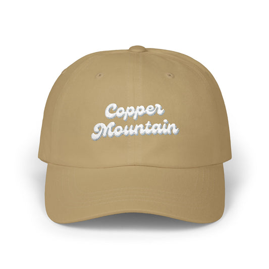 Copper Mountain Dad Cap, Unisex Cotton Hat, Casual Everyday Wear, Outdoor Cap