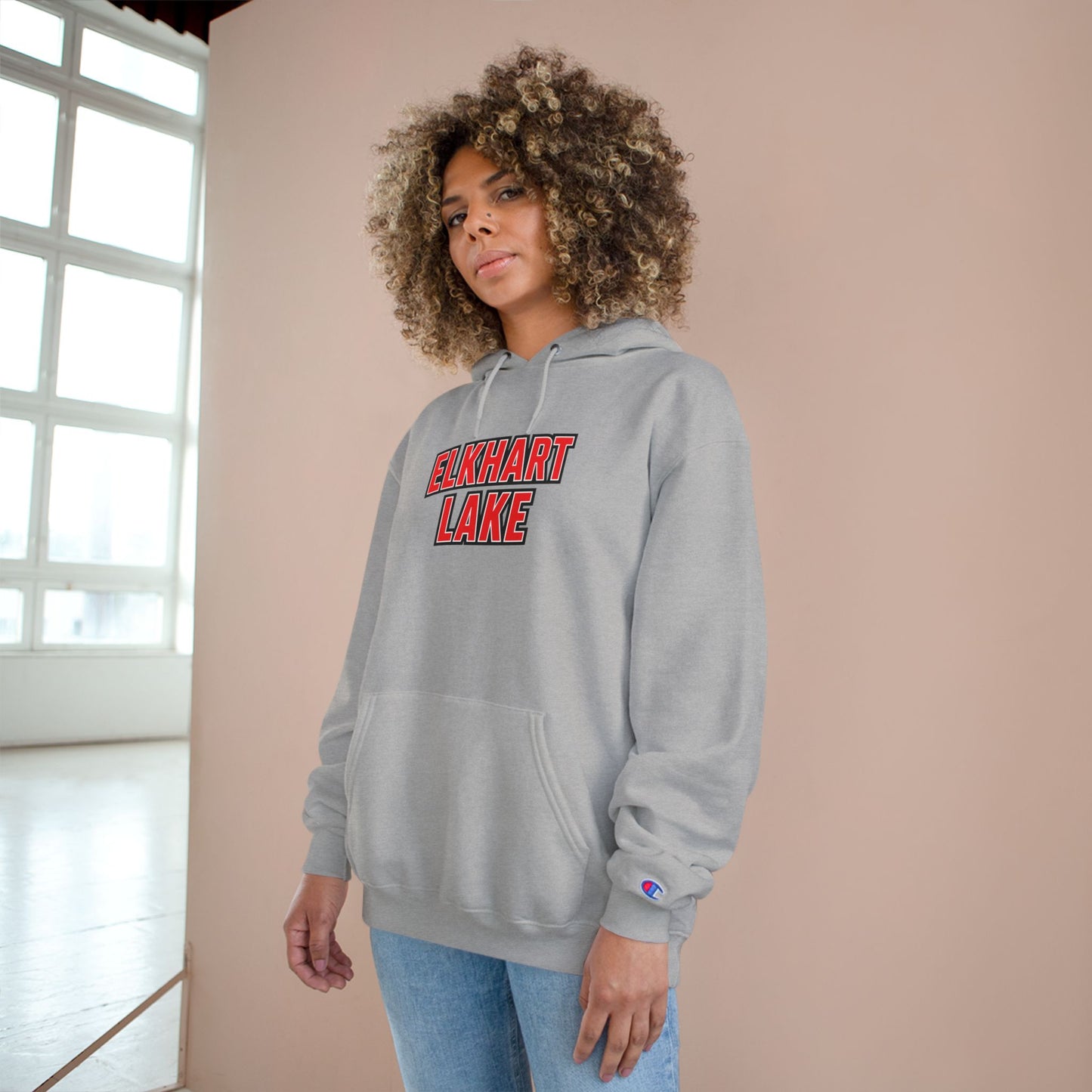 Elkhart Lake Cozy Hoodie, Perfect for Outdoor Adventures, Lake Days, Gifts for Nature Lovers, Comfortable Sweatshirt