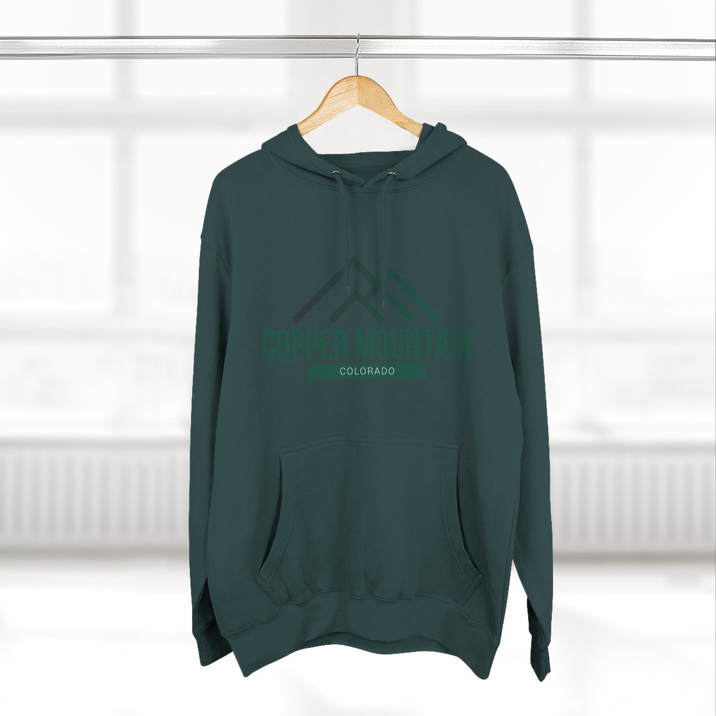 Copper Mountain Vibes Hoodie with Design, Perfect for Autumn Lovers, Comfortable and Stylish, Great Gift for Vacations