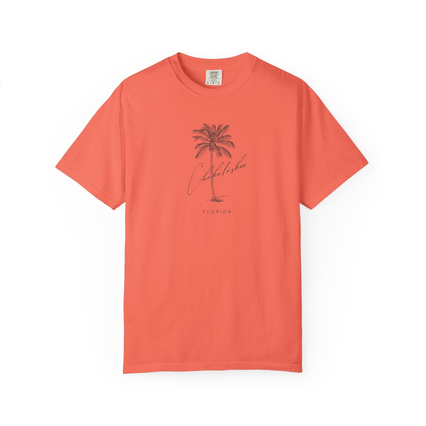 Chokoloskee Chill Vibes Tee - Unisex Garment-Dyed T-shirt for Autumn Lovers, Casual Wear, Gifts for Him/Her