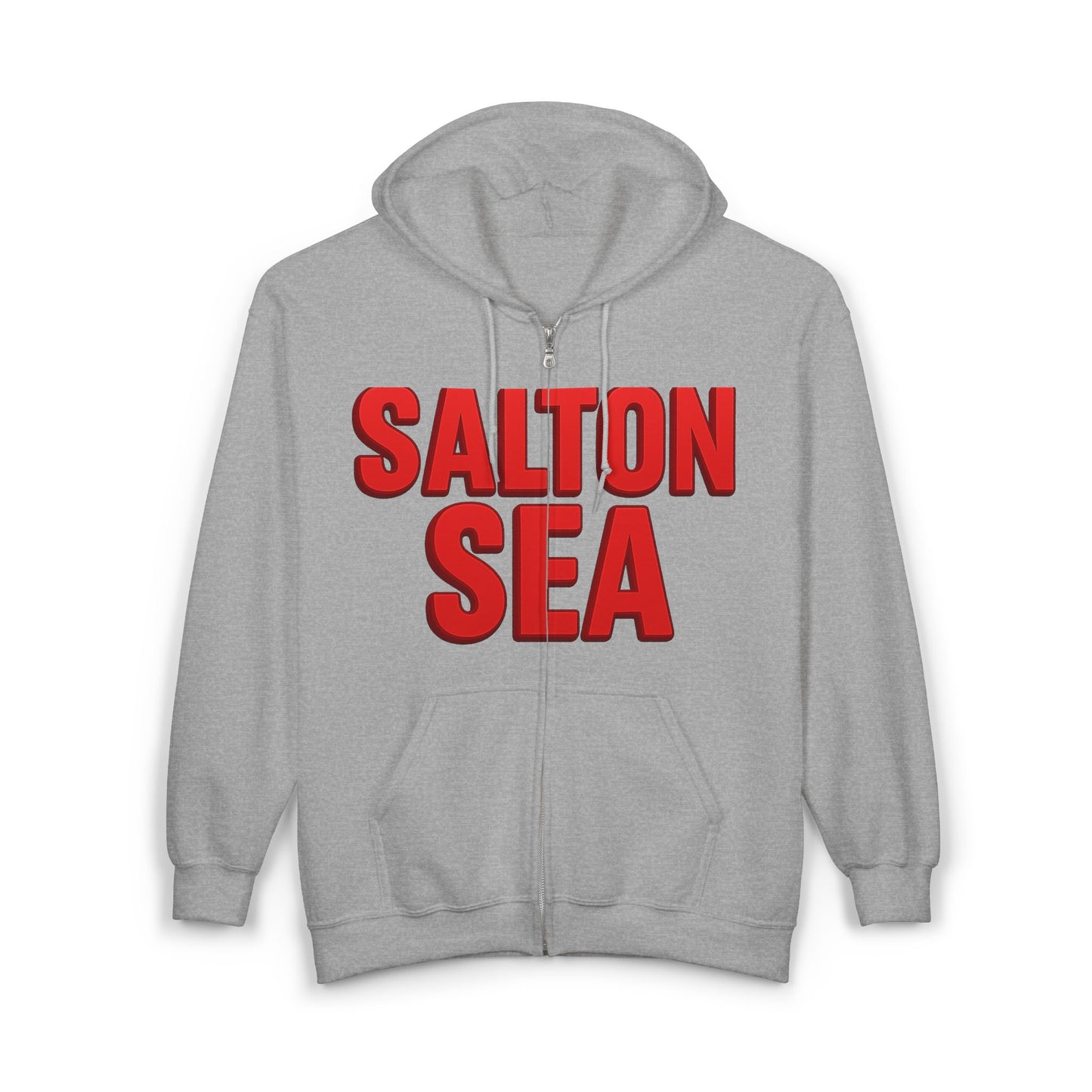 Salton Sea Unisex Heavy Blend™ Full Zip Hooded Sweatshirt