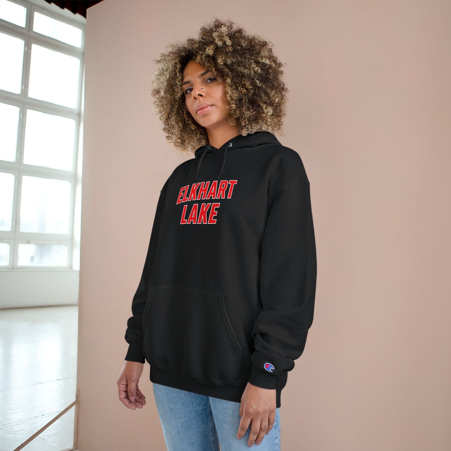 Elkhart Lake Cozy Hoodie, Perfect for Outdoor Adventures, Lake Days, Gifts for Nature Lovers, Comfortable Sweatshirt
