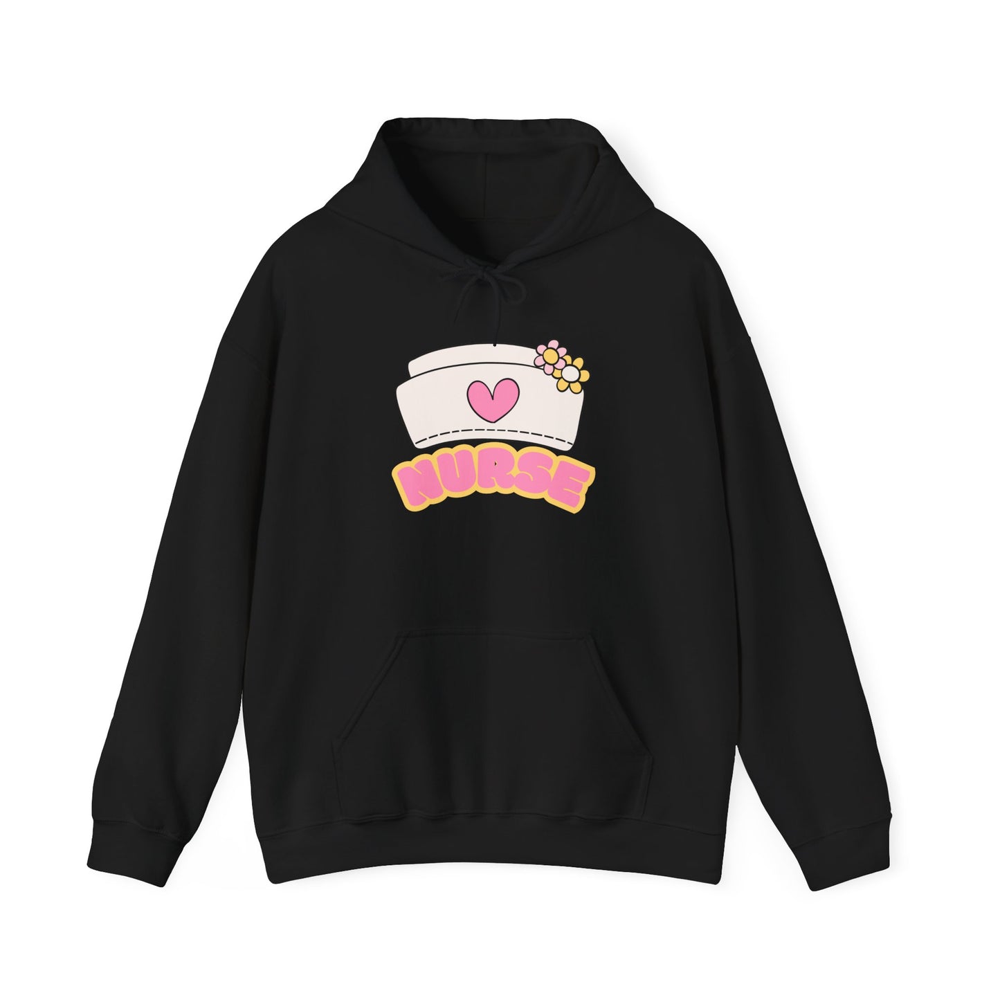 Nurse Love Hoodie | Cozy Unisex Sweatshirt, Gift for Healthcare Workers, Comfortable Nursing Apparel, Medical Appreciation Clothing