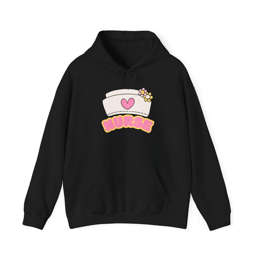 Nurse Love Hoodie | Cozy Unisex Sweatshirt, Gift for Healthcare Workers, Comfortable Nursing Apparel, Medical Appreciation Clothing