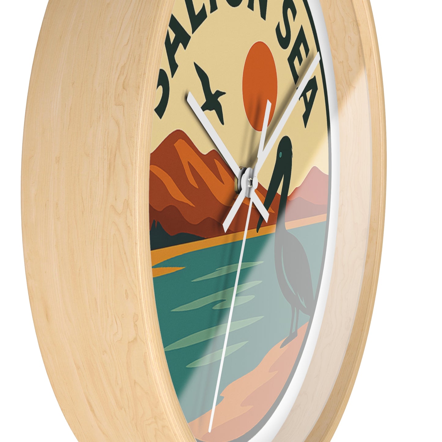 Salton Sea Wall Clock