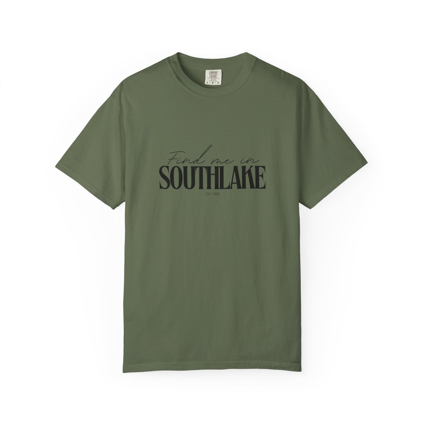 Southlake Vibes Unisex Garment-Dyed T-Shirt, Casual Wear, Gifts for Locals, Trendy Summer Essential, Comfortable Everyday Tee