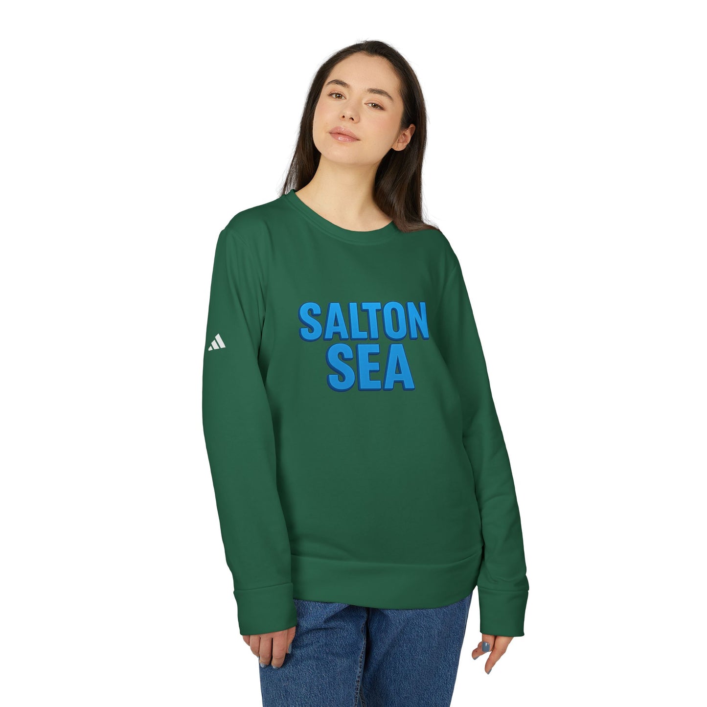 Salton Sea Cozy Outdoor Sweatshirt for Nature Lovers, Unisex Crewneck, Perfect for Hiking, Camping, or Relaxing at Home, Design