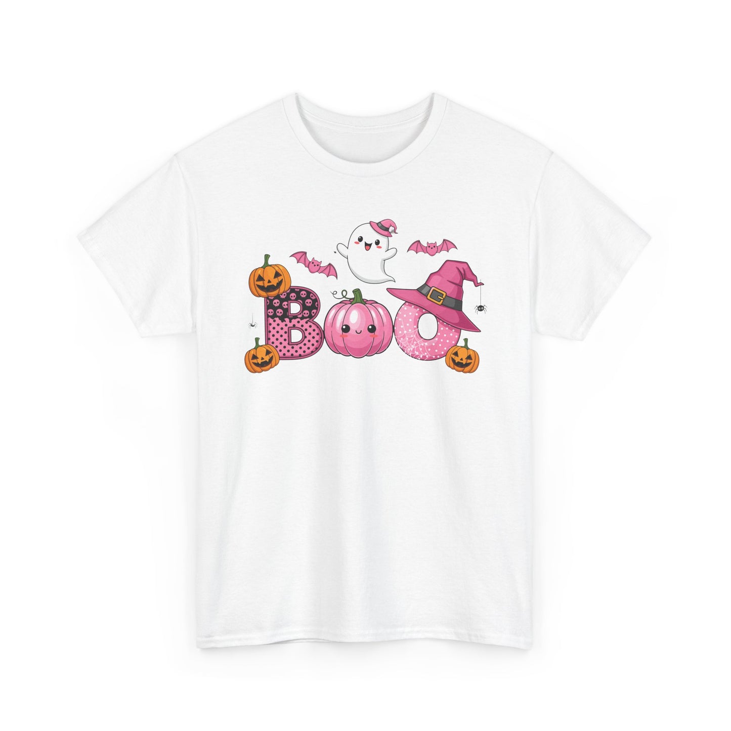 Halloween Ghostly Boo Tee, Unisex Halloween T-Shirt, Trick or Treat Shirt, Spooky Season Apparel, Cute Halloween Gift