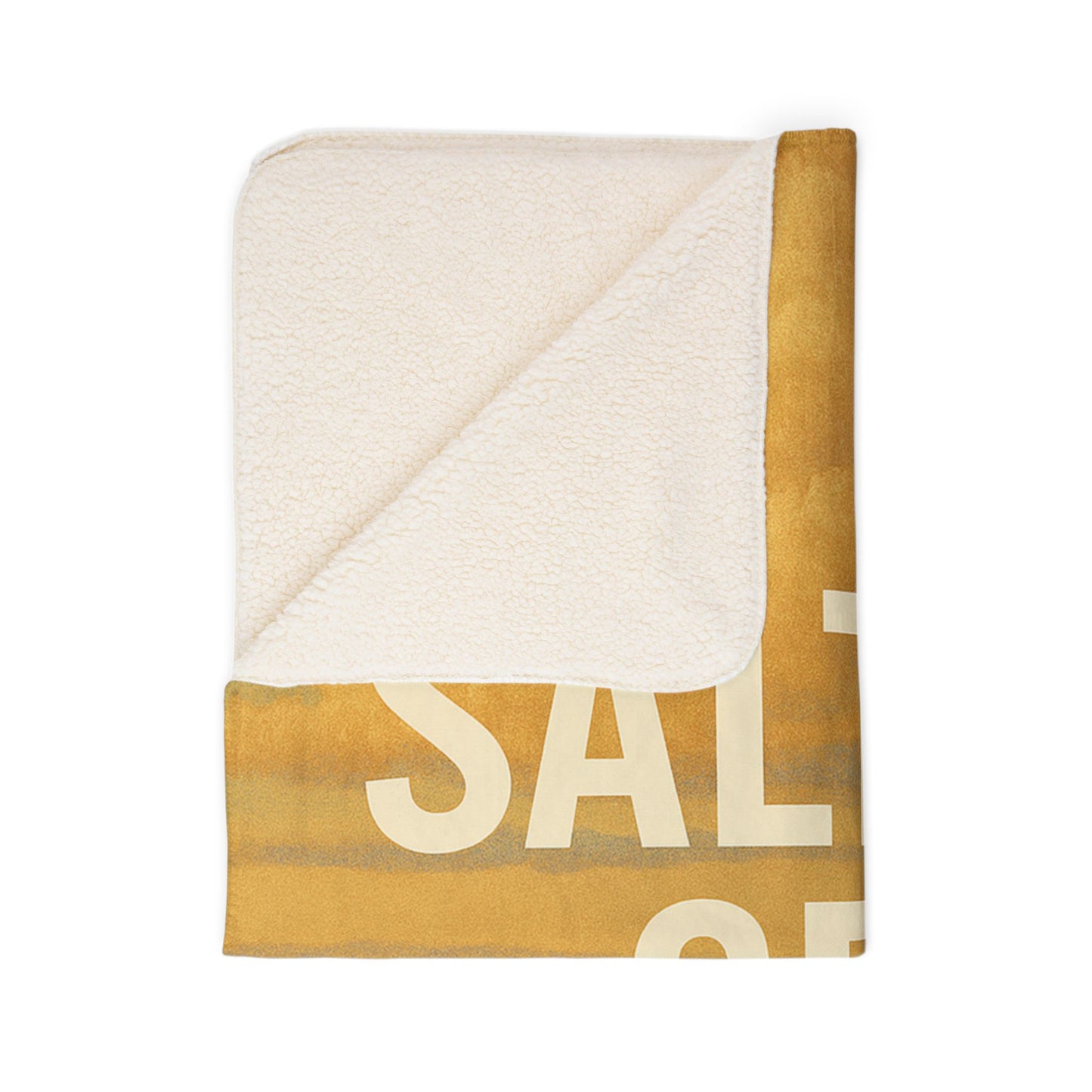 Salton Sea Fleece Sherpa Blanket