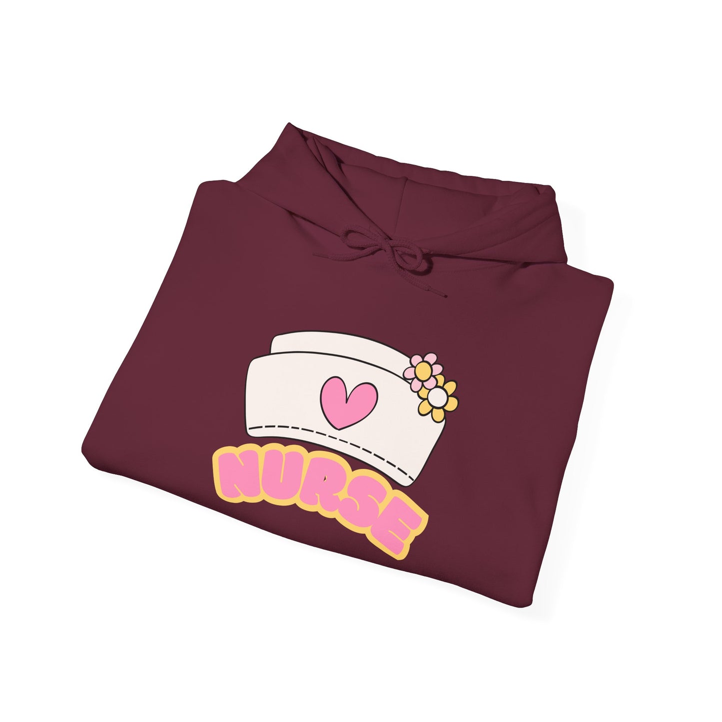 Nurse Love Hoodie | Cozy Unisex Sweatshirt, Gift for Healthcare Workers, Comfortable Nursing Apparel, Medical Appreciation Clothing