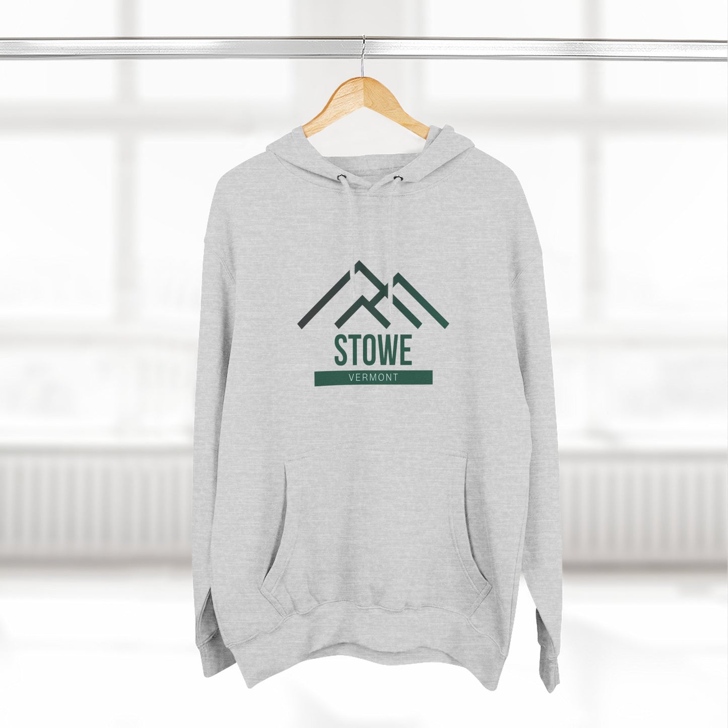 Stowe Vibes Hoodie with Design, Perfect for Autumn Lovers, Comfortable and Stylish, Great Gift for Vacations