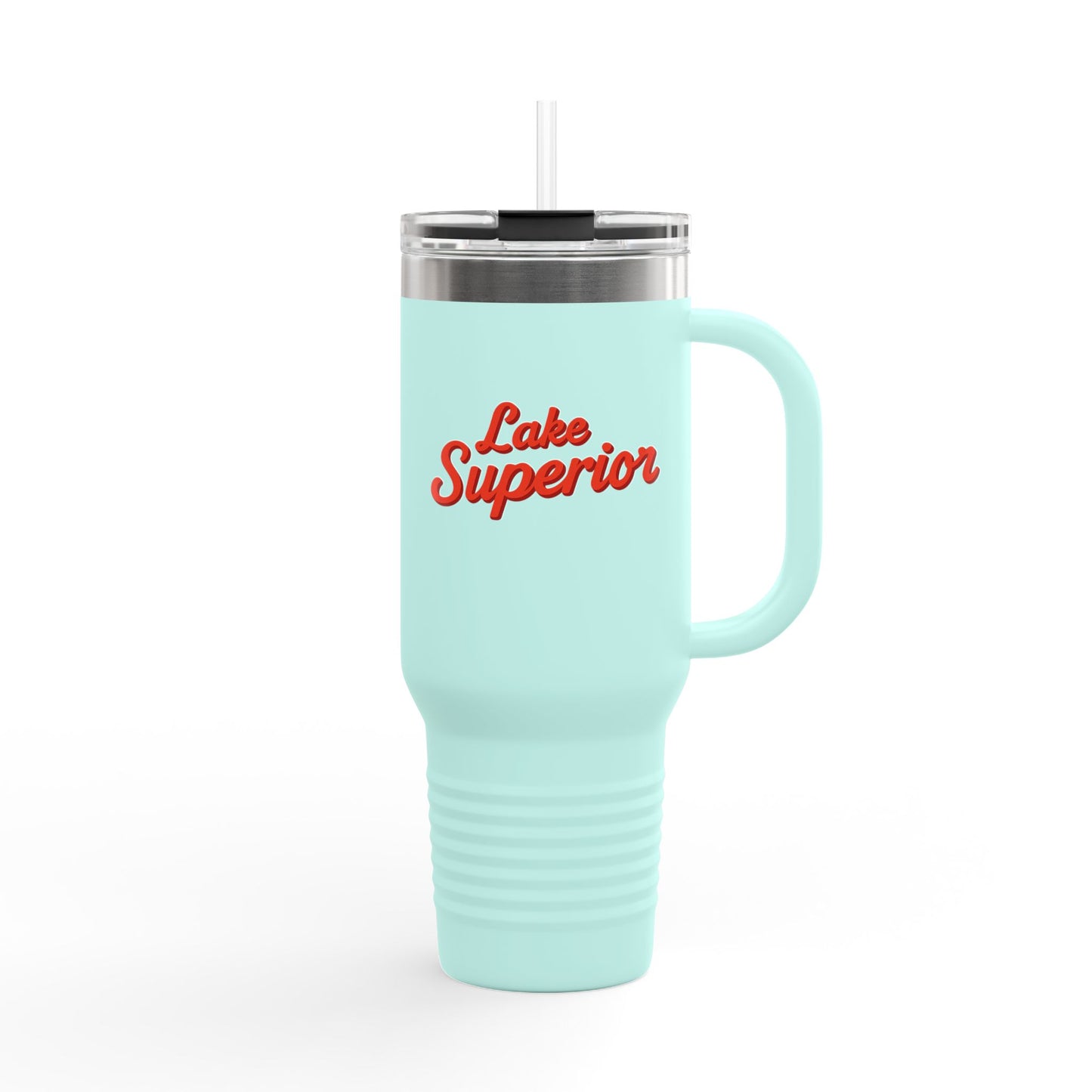 Lake Superior Insulated Travel Mug - Perfect for Outdoor Adventures, Road Trips, Holidays, Escapes, Camping Gear, Hydration on-the-go