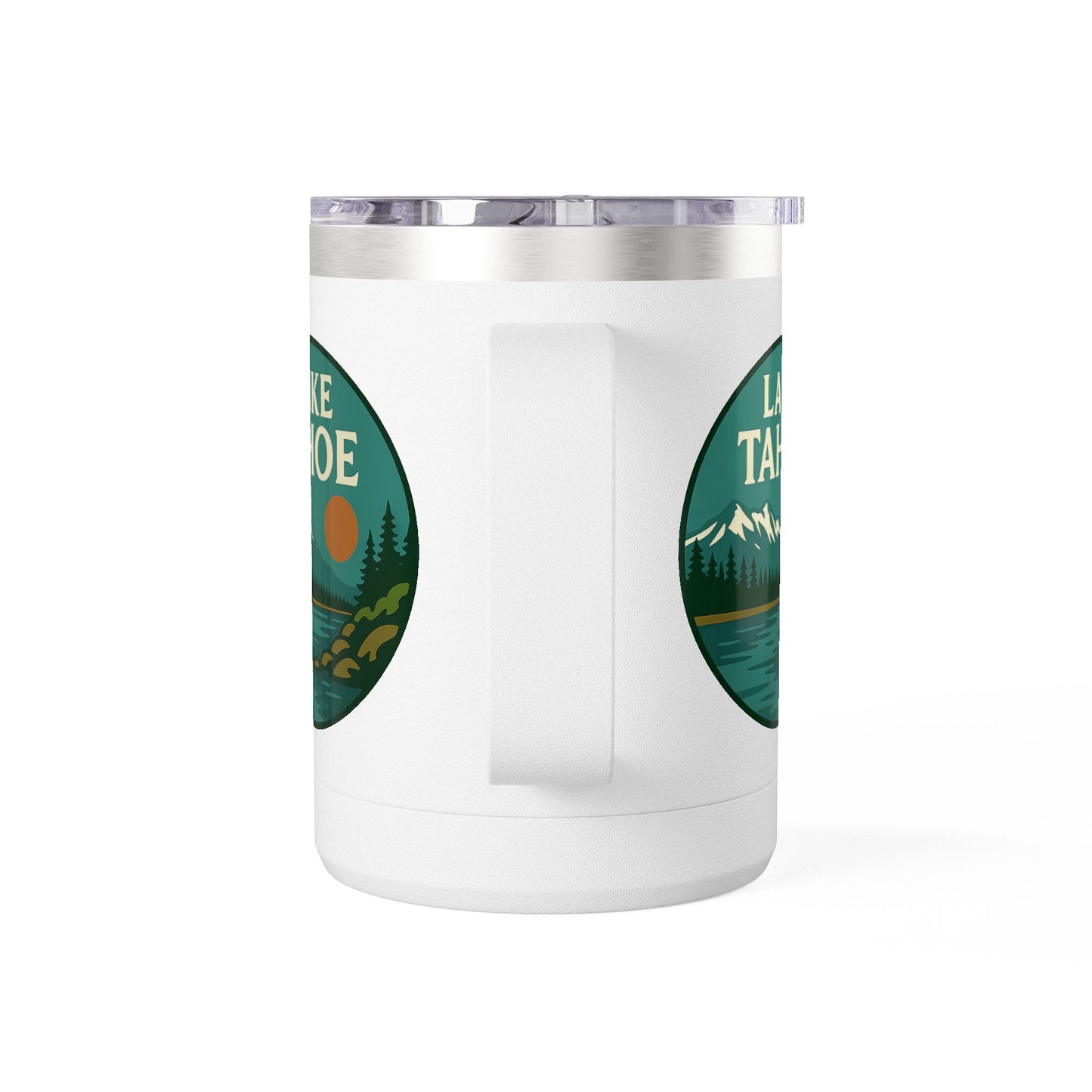 Lake Tahoe Coffee Mug Tumbler, 15oz