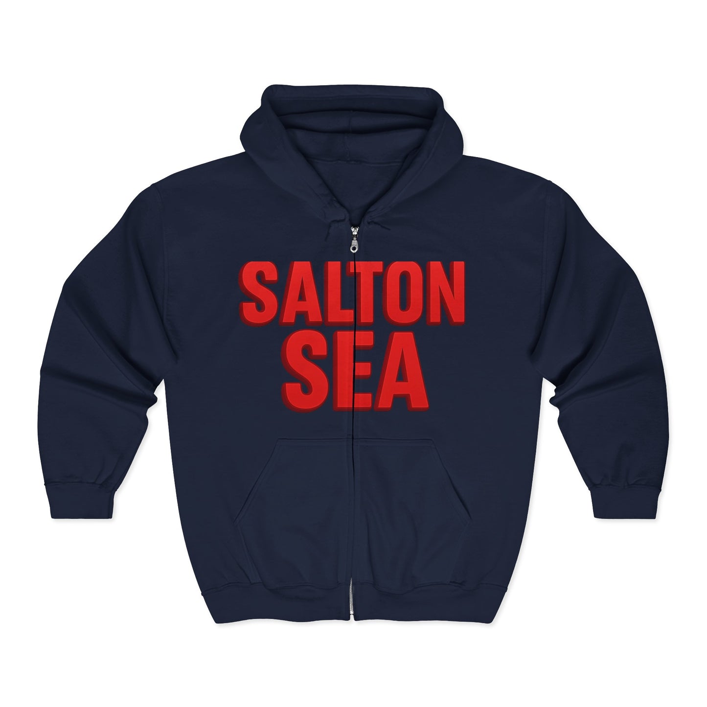 Salton Sea Unisex Heavy Blend™ Full Zip Hooded Sweatshirt